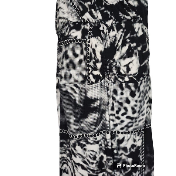 Orna Farho Paris Printed Stretchy Maxi Dress 40 - Picture 3 of 4